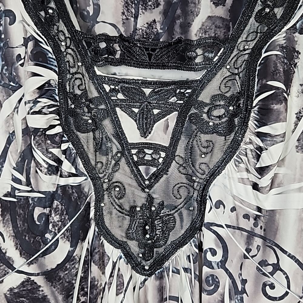 Unity One World Tank Top Size L Boho Sleeveless S… - image 4